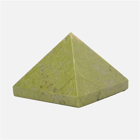 Green Jasper Pyramid – Love Rocks