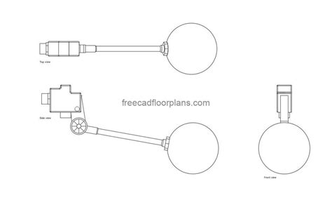 Image result for Non Modulating Float Valve Drawing