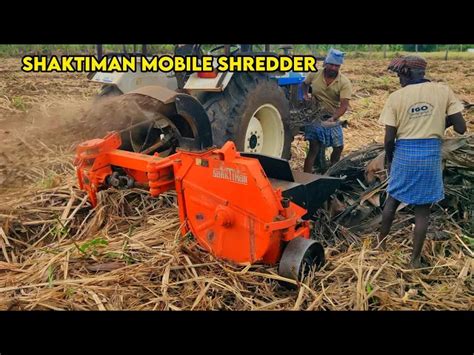 Shaktiman Mobil Shredder | Agriculture waste Shredder | Performance and ...