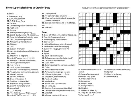 Best Free Printable Crossword Puzzles - Printables Templates Free