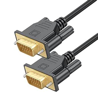 UVOOI VGA to VGA Cable 3 Feet, VGA Cord Monitor Cable HD15 (SVGA Cable ...
