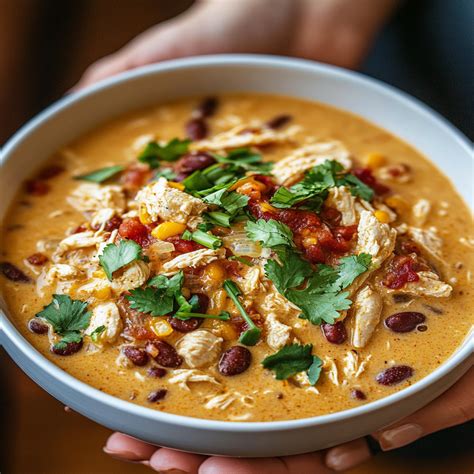 Slow Cooker Cream Cheese Crack Chicken Chili