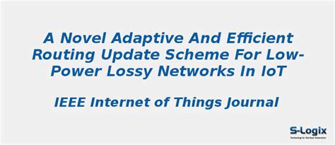 Efficient Routing Update for Low-Power Lossy Network - Contiki Cooja ...