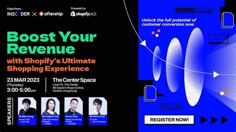 Boost Your Revenue with Shopify's Ultimate Shopping Experience | Event ...