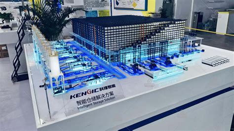 智慧仓储沙盘模型-北京四维云尚模型科技有限公司