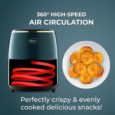 Buy Pigeon Healthifry Digital Air Fryer, 360° High Speed ...
