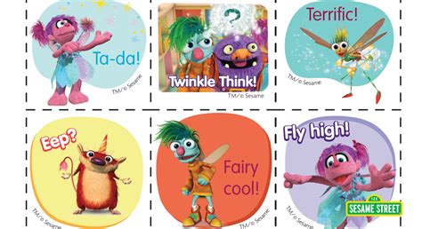 Printable Sesame Street Abby Sesame Street Abby's Advice Segments