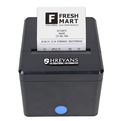 80mm (Auto Cutter) POS Printer with USB, Bluetooth, WiFI & Lan Interfa ...