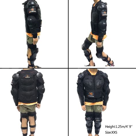 Snapklik.com : Youth Dirt Bike Gear Riding Chest Spine Protector Youth ...