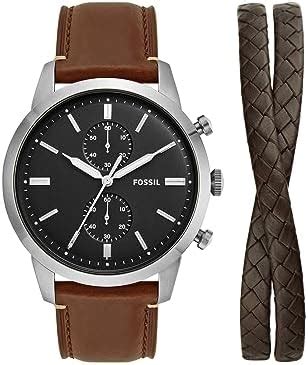 Buy Fossil Townsman Analog Black Dial Men's Watch-FS5967SET at Amazon.in
