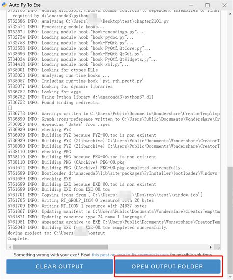Auto Py to exe One File Problem 的图像结果