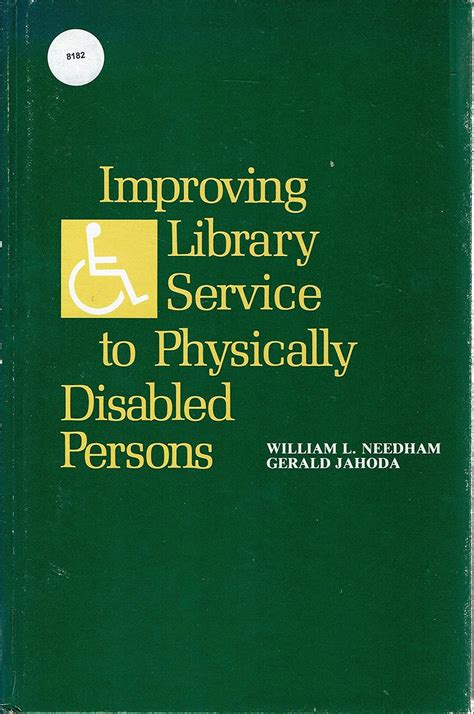 Buy Improving Library Service for Disabled Persons: A Self Evaluation ...