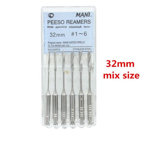 Dental Instrument Peeso Reamers Largo Drills Engine Use Stainless Steel ...