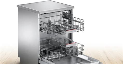 BOSCH SMS66GI01I Free Standing 13 Place Settings Intensive Kadhai ...