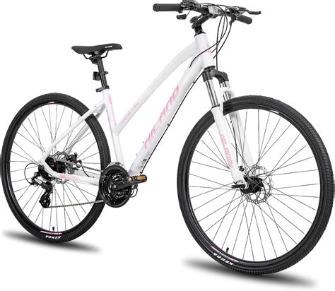 HH HILAND Hiland 700C Hybrid Bike - Aluminum Frame, Shimano 24 India | Ubuy