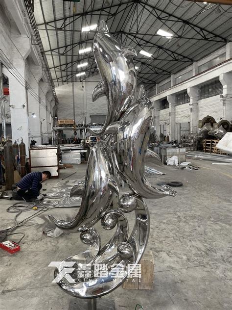 景观不锈钢海豚雕塑镜面不锈钢组合造型发展和变迁 _w13927702320-站酷ZCOOL