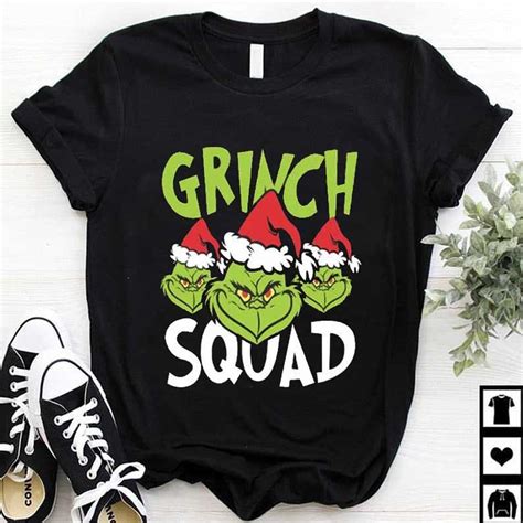 Grinch Squad Shirt, Grinch Stole Christmas Shirt, Grinch and Max Shirt ...