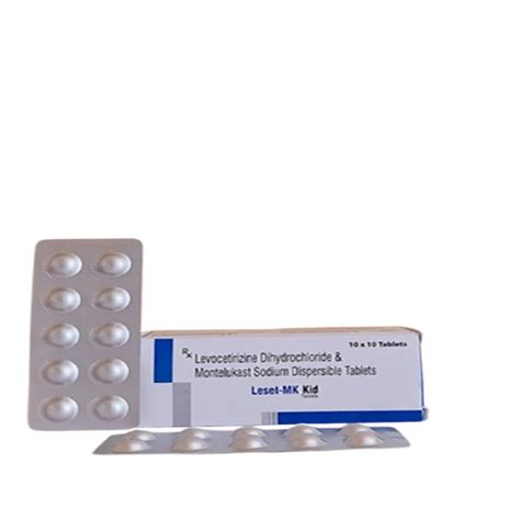 Leset MK Kid - Levocetirizine Dihydrochloride & Montelukast Sodium ...
