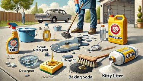 How to Clean Oil from Concrete Driveway