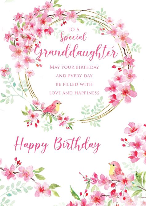 100 sweet birthday wishes for granddaughter | birthday wishes ...