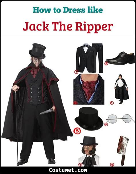 Jack the Ripper Costume for Cosplay & Halloween 2023