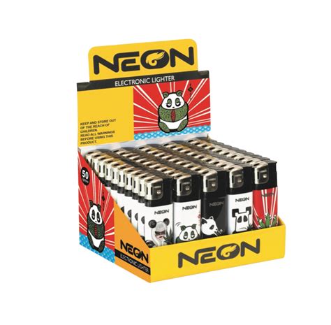 NEON LIGHTER DESIGN ELECTRIC ANIMAL 50CT - Buy Online | Ace Distributors