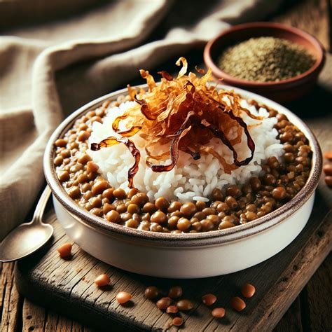 Nationalgericht Israel: Lentil and Rice Mujadara (Rezept)