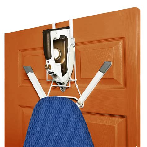 Over The Door Iron Board Caddy - Iron and Ironing Board Storage ...