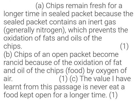 Seema dash the packet of chips tightly in her hands. - Brainly.in