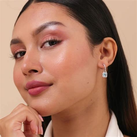 Sea Song Silver Rhodium Plated Earrings – Zavya