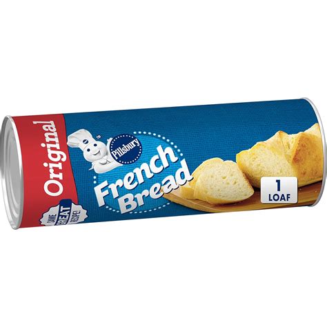 Amazon.com: Pillsbury Original French Bread Refrigerated Canned Dough ...