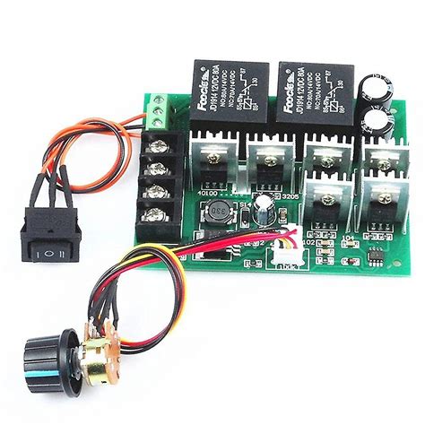 High Power 12V/24V/36V 40A Forward & Reverse PWM Motor Speed Controller ...