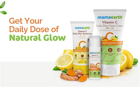 Foxy.in : Buy mamaearth Vitamin C Daily Glow Sunscreen online in India ...