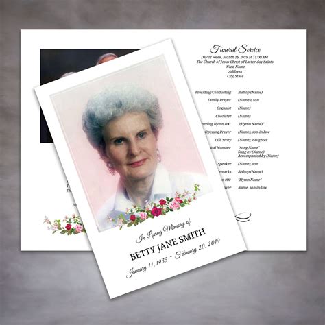 Image result for Graveside Funeral Service Program