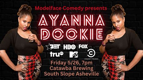 Comedy at Catawba: Ayanna Dookie, Catawba Brewing Company South Slope ...