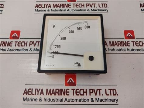 Fq0107 0-600 V Analogue Volt Meters – Aeliya Marine Tech