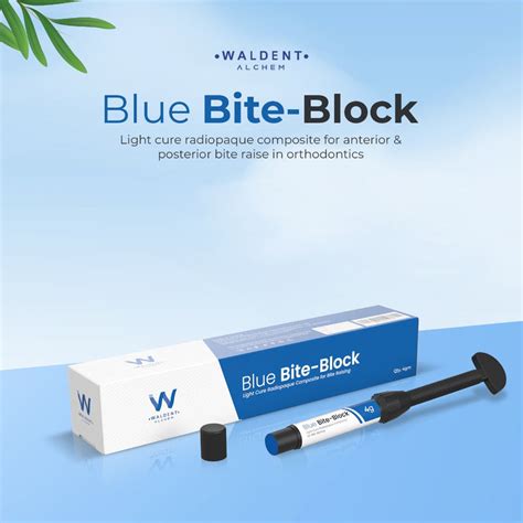 Waldent Blue Bite-Block – Waldent.com