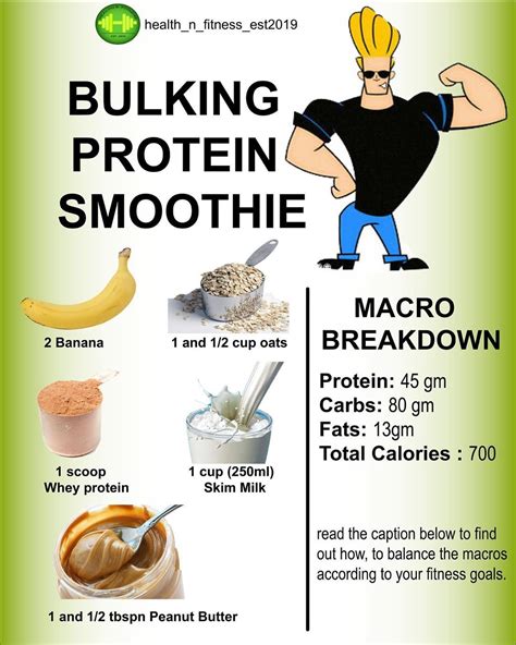 Protein Shakes For Lean Bulking at Donna Hammonds blog