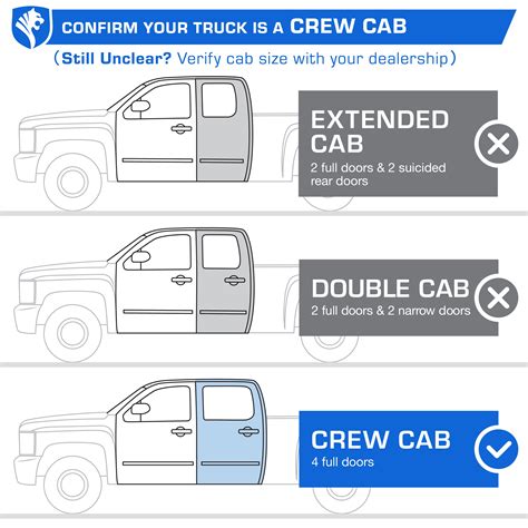 Tyger LanderX fit 07-18 Silverado/Sierra 1500; 07-19 2500 3500HD | Crew Cab