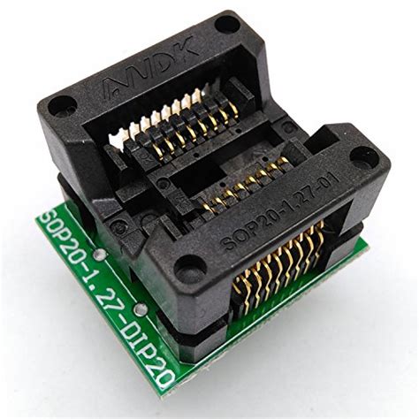 SOP16 SOIC16 SO16 To DIP16 Programming Socket Pitch 1.27mm IC Body ...