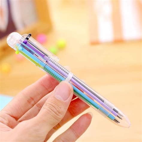 Hutou 4 Pack 0.5mm 6-in-1 Multicolor Ballpoint Pen 6 India | Ubuy