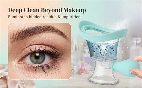 Portable Silicone Manual Air Pressure Eye Wash Cup | Rinse Cleaner Tool ...