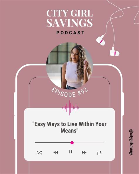 #92: Easy Ways to Live Within Your Means - City Girl Savings