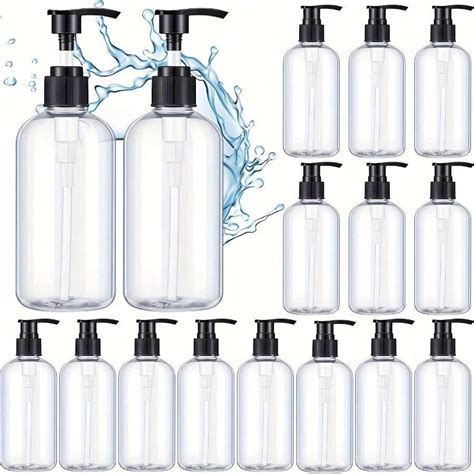 5 paquetes de botellas dispensadoras rellenables de PET - 250 ml ...