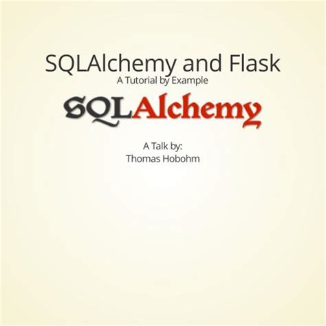 Image result for SQLAlchemy Tutorial