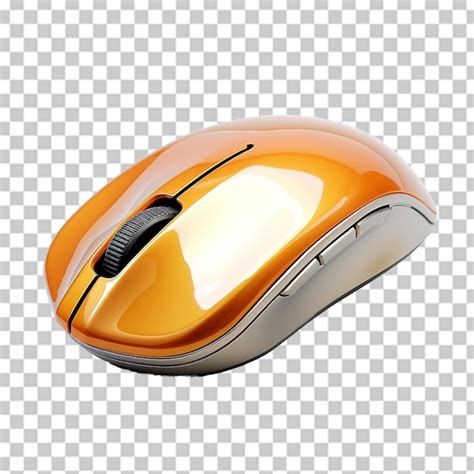Wireless computer mouse isolated on transparent background | Premium AI ...