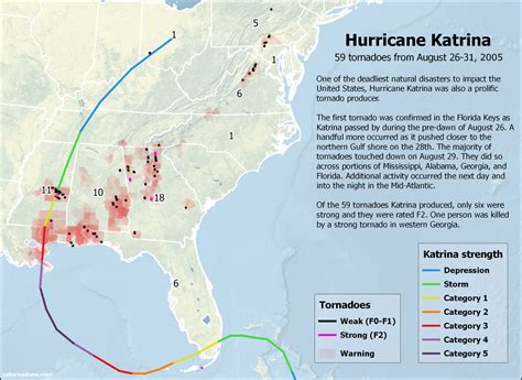 Hurricane Katrina also caused a tornado outbreak - ustornadoes.com