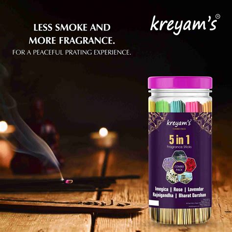 Kreyam's luxurious Incense Stick Collection For Negative Energy Remover ...