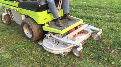 GRILLO FD1000 DRAGON DIESEL   Tosaerba frontale a raccolta  