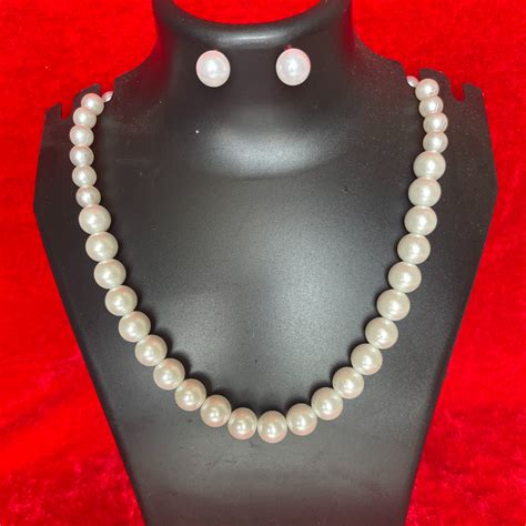 WHITE MOTI MALA - s3jewell
